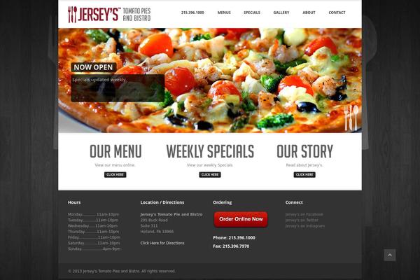 Skydream theme site design template sample