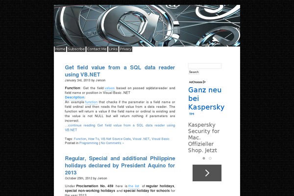 minimalism theme site design template sample