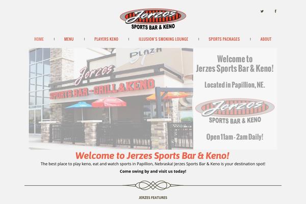 Site using Easy-restaurant-menu-manager plugin
