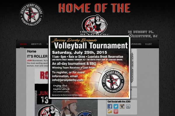 Site using Easy Table plugin