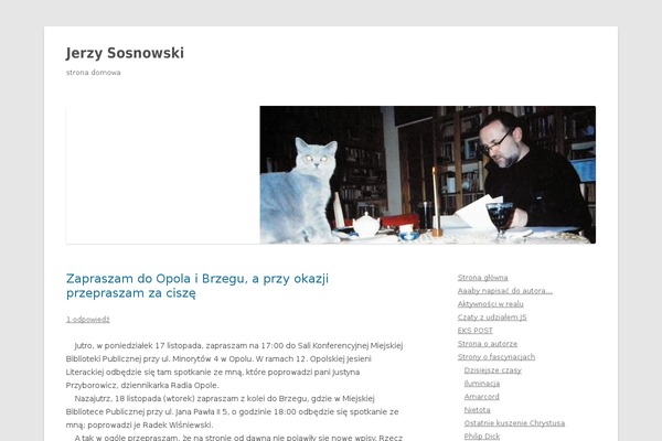 Thoughts theme site design template sample