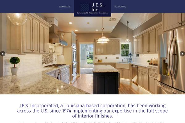 Renovation theme site design template sample