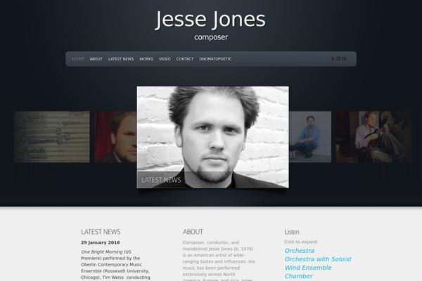 Envisioned theme site design template sample