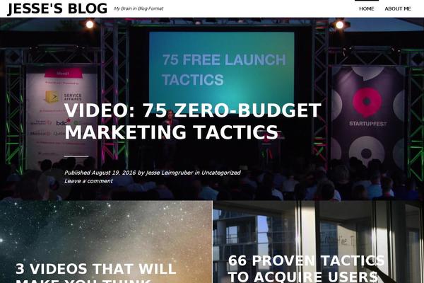 Blink theme site design template sample