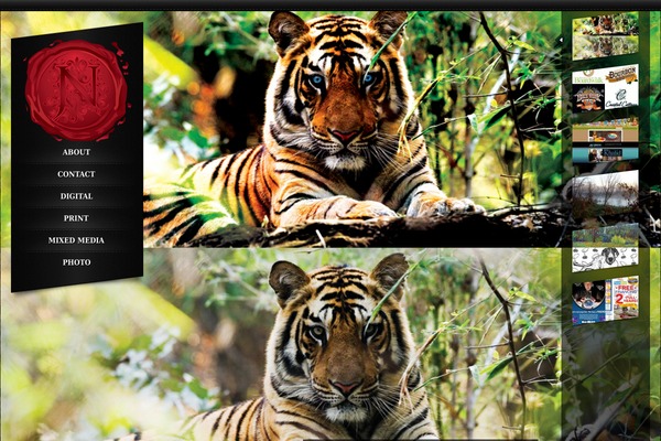 Slash theme site design template sample