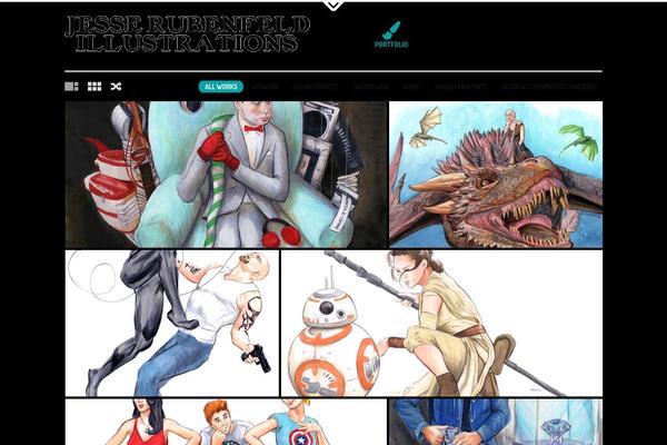 Daisho theme site design template sample
