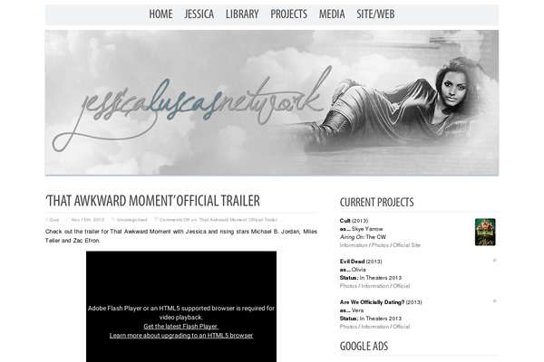 jessica-lucas.net site used Blueskies