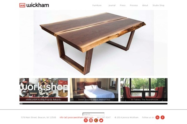 Modularity theme site design template sample