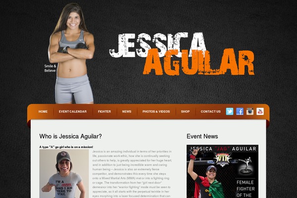 Jessica theme site design template sample