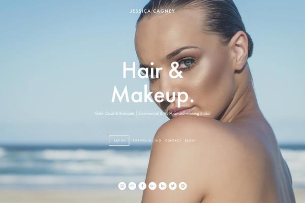 Chocolate theme site design template sample