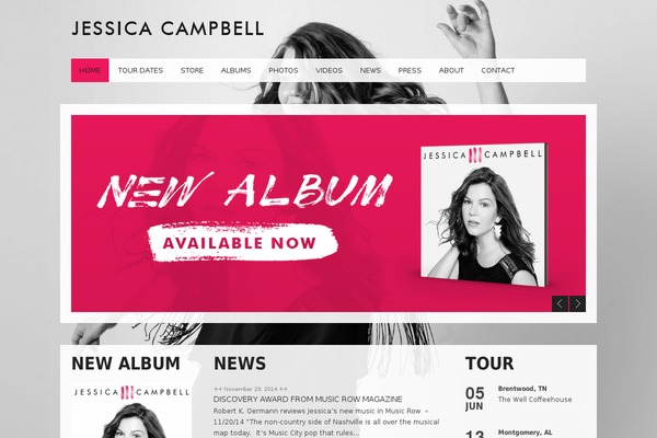 Site using Emma for WordPress plugin