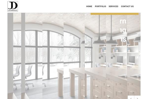 Modrox theme site design template sample