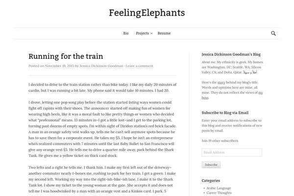 Graphy theme site design template sample