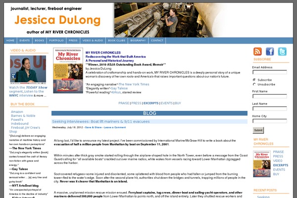 AndyBlue theme site design template sample