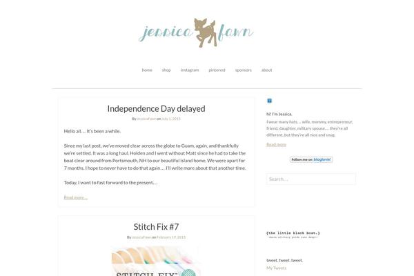 jessicafawn.com site used Magical