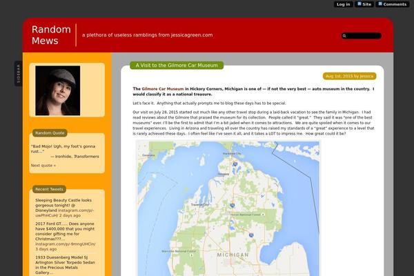 Ahimsa theme site design template sample