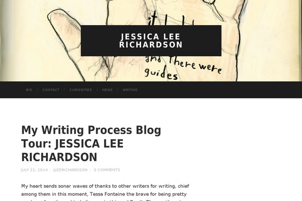 Hemingway theme site design template sample