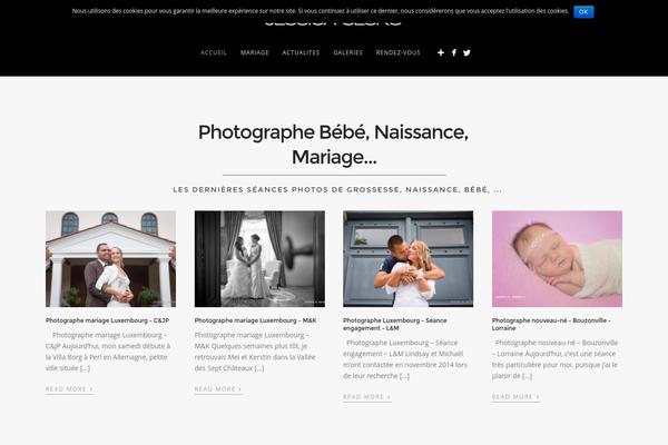 Story theme site design template sample