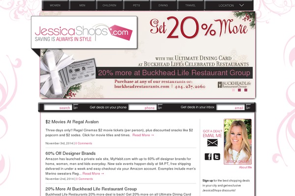 Default2 theme site design template sample