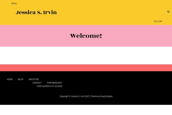 jessicasirvin.com site used Snug-shine-child