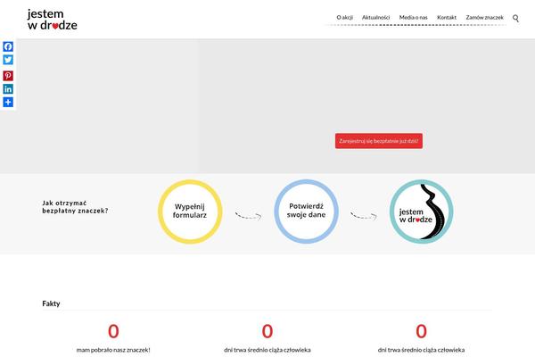 Site using Vamtam-push-menu plugin