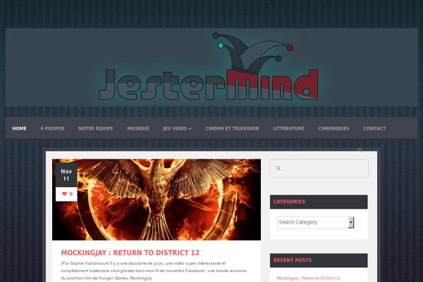 Oblivion theme site design template sample
