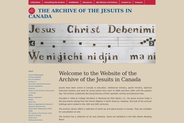 Academica theme site design template sample