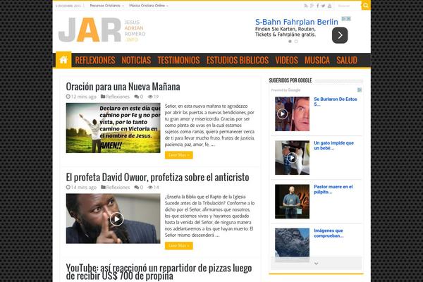 Sahifa theme theme site design template sample