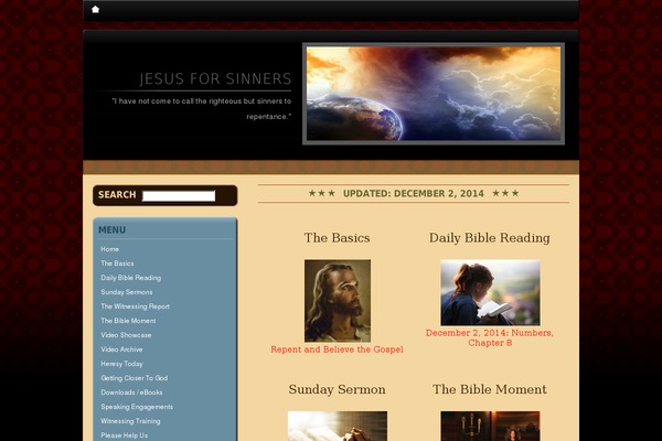 Modern-Vintage theme site design template sample