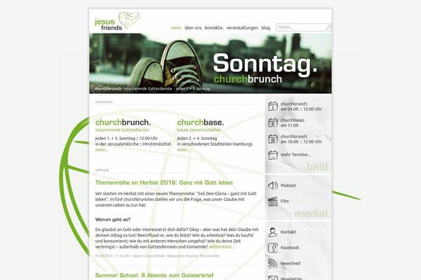 Site using Podlove Podcast Publisher plugin