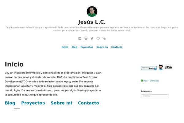 Site using Coblocks plugin