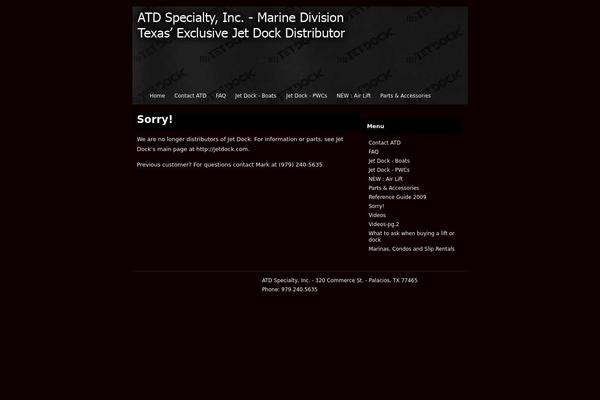 Chocolate theme site design template sample