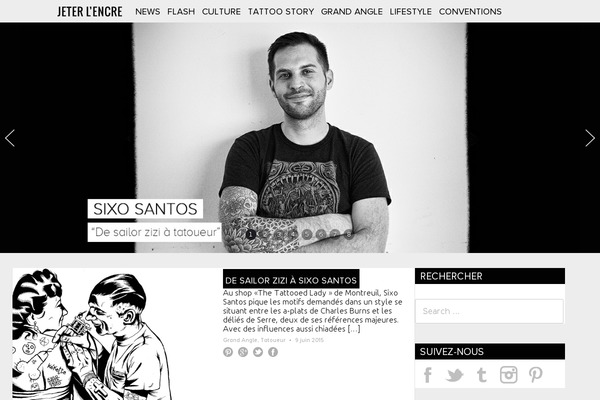 Site using Fancy Image Show plugin