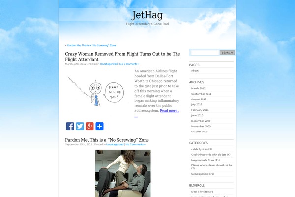 Blueclouds theme site design template sample
