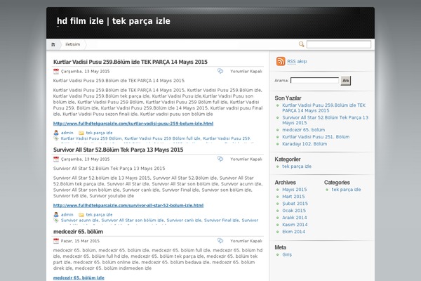 iNove theme site design template sample
