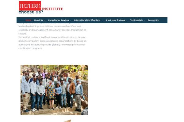Site using Gutentor plugin