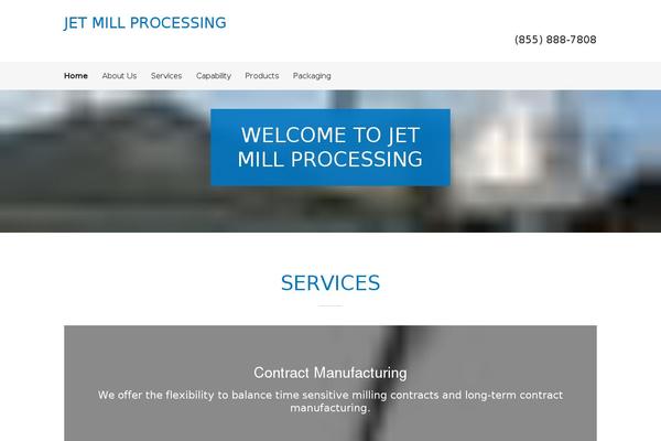 BlankSlate theme site design template sample