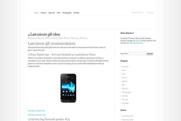 Modest theme site design template sample