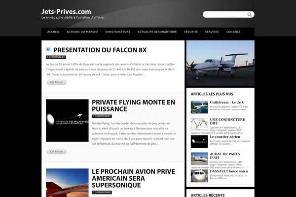 Calypso theme site design template sample
