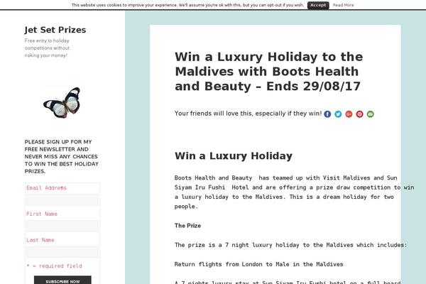 Refined Magazine theme site design template sample