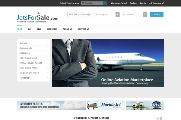 Classifier theme site design template sample