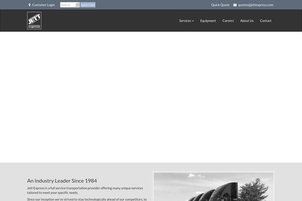 jettexpress.com site used Expedite