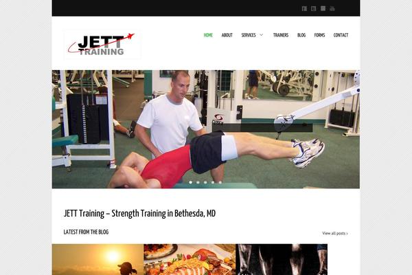 Balance theme site design template sample