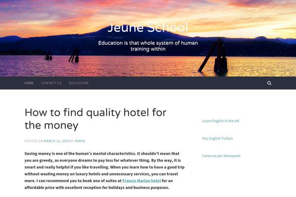 Accent theme site design template sample