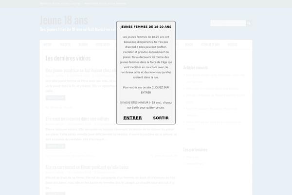 DaisyChain theme site design template sample
