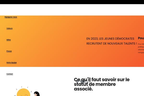 Lekker theme site design template sample