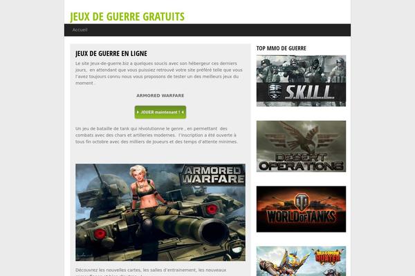 GreenChili theme site design template sample