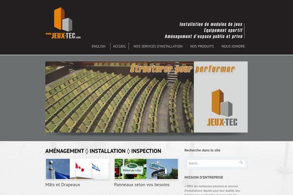 Simplicity theme site design template sample