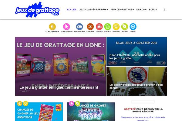Falcon theme site design template sample