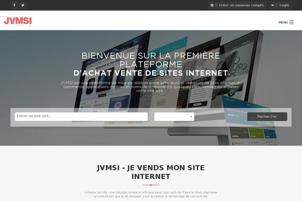 Site using Nextend Twitter Connect plugin